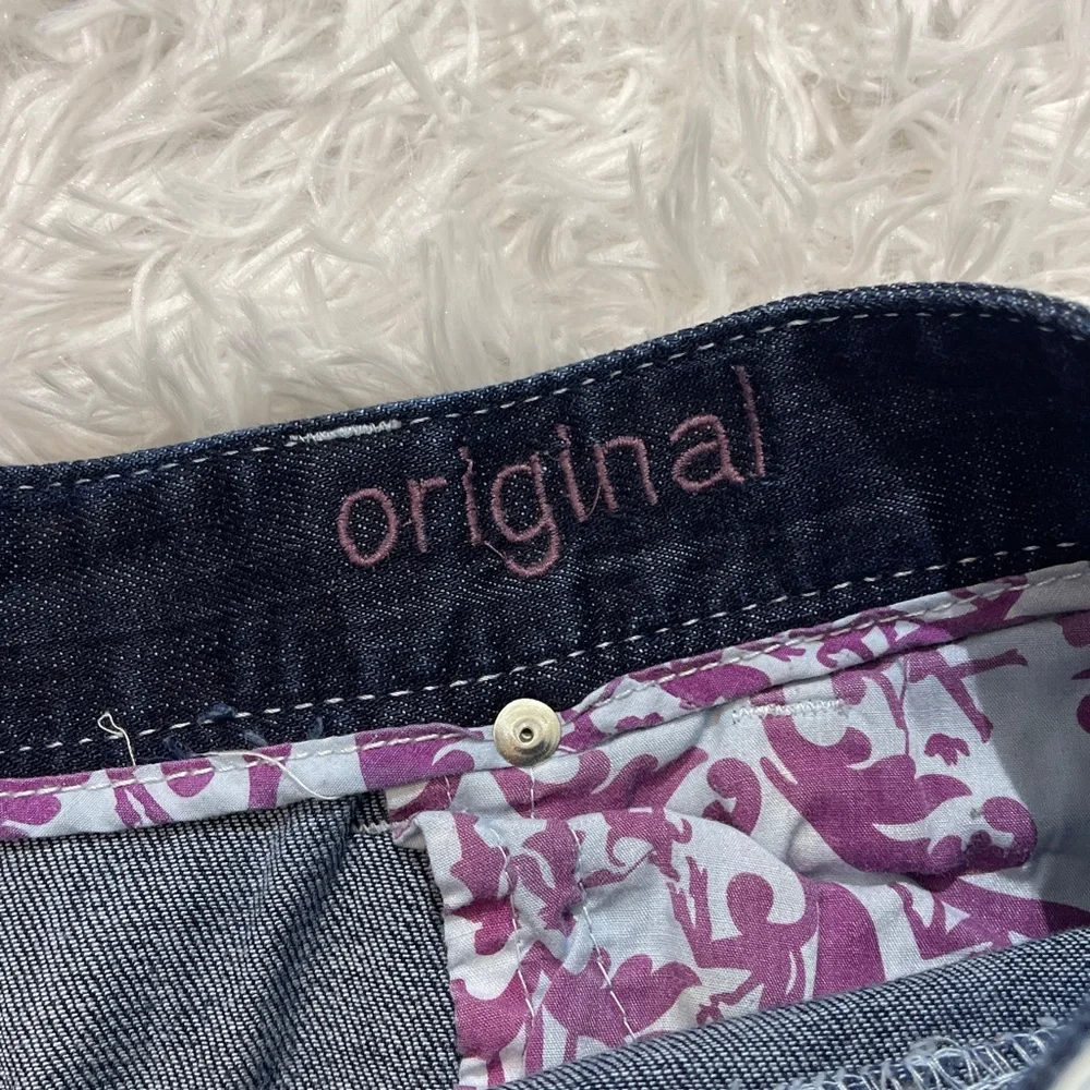 Maurices ORIGINAL Dark Blue Ankle Jeans/Capris WOMENS SIZE 7/8 denim